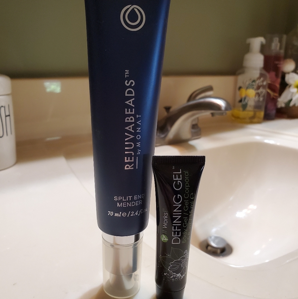 Monat Rejuvabeads + *sample size* defining gel